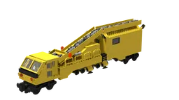 Bettungsreinigungsmachine Antriebswagen 2