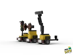 Road sign trailer