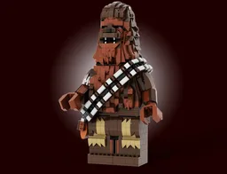Upscale Minifig Chewie