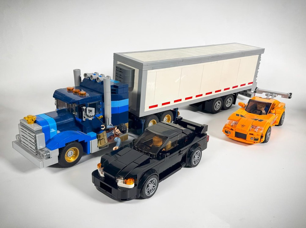 Lego Desert Highway Truck Heist