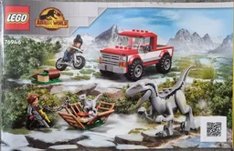 Blue & Beta Velociraptor Capture