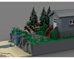 Forest Stream Cabin