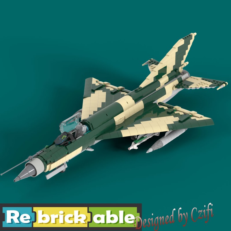 Lego MIG-21 Bis Fischbed L