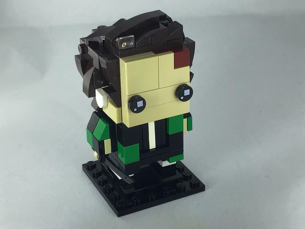 Lego Tanjiro Kamado BrickHeadz-Demon Slayer/Kimetsu No Yaiba
