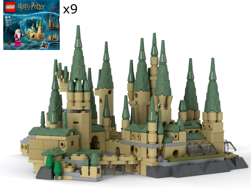 Lego 30435 x9 Hogwarts castle