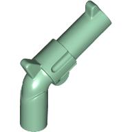 Lego Weapon Gun / Pistol / Revolver Large Barrel, Long Grip / Sand Green