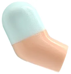 Arm, Right with Molded Light Aqua Short Sleeve  Pattern