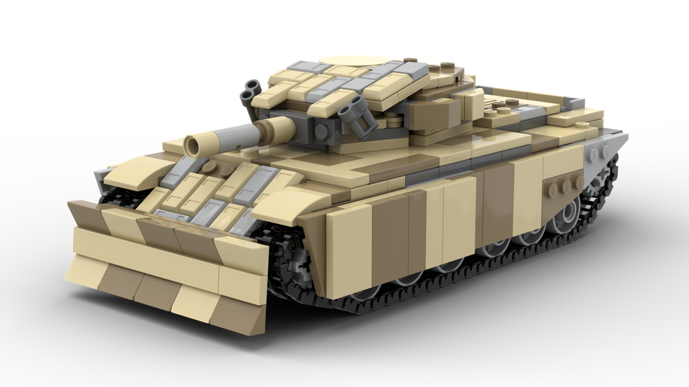 Lego Centurion Mk5 AVRE (1:42 Minifig Scale)