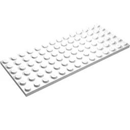 Plate 6 x 14 / White