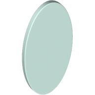 Lego Shield Ovoid with Grip [Plain] / Light Aqua