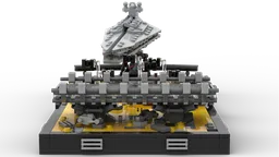 The Force Unleashed Diorama - Pulling Down the Destroyer