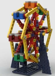 Microscale Fairground Ferris wheel