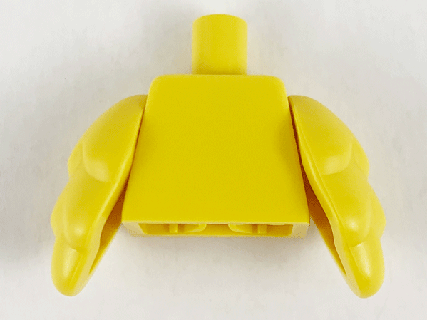 Lego Torso Plain / Yellow Bird Wings