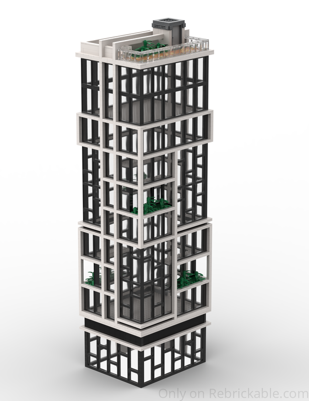 Lego The liongate apartmenttower