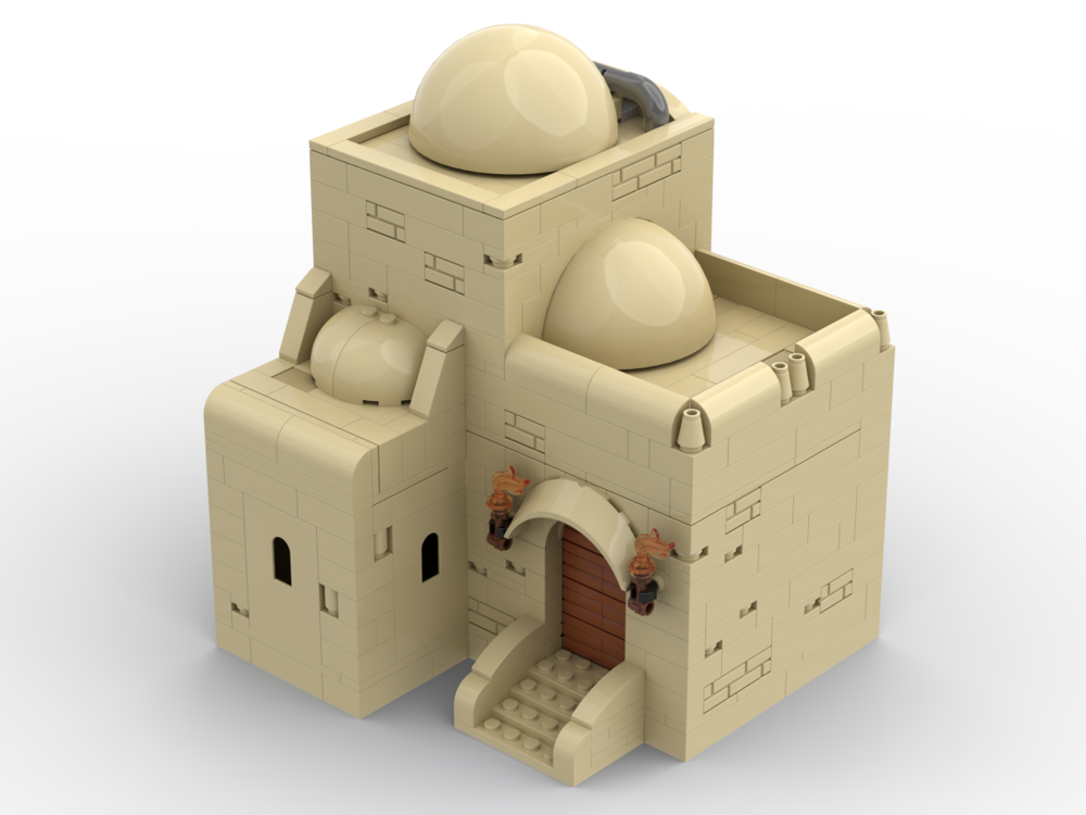 Lego Tatooine Corner House (TAT04)