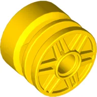 Wheel 18 x 14 with Pin Hole, Fake Bolts and Shallow Spokes / Yellow