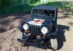 Jeep Willys (Paramedic Version) with Trailer