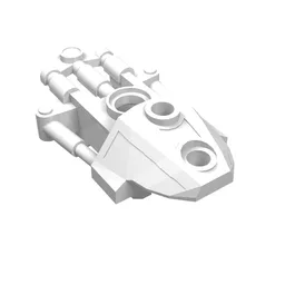 Large Figure Limb Cover (Toa Inika) / White