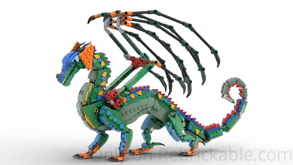 Lego RainWing (Wings of Fire)
