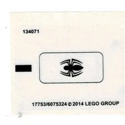 Sticker Sheet for Set 76014-1 / [No Color/Any Color]