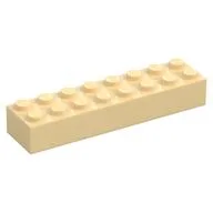 Brick 2 x 8 / Tan