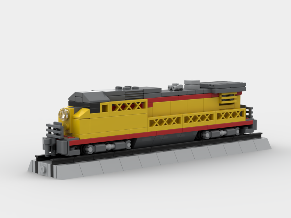Lego GE-AC4400/6000CW (1:125 scale)
