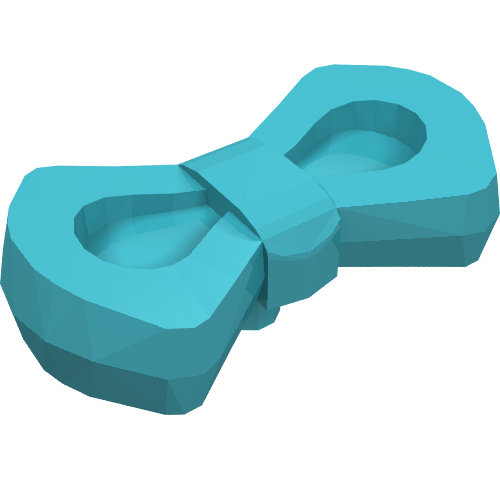 Lego Headwear Accessory Bow (Animal Grooming Kit) / Medium Azure