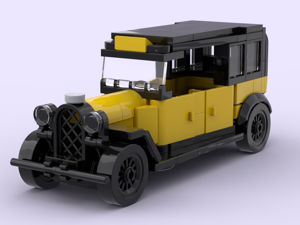 Lego Yellow Cab Taxi