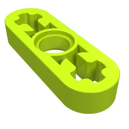 Technic Beam 1 x 3 Thin / Lime