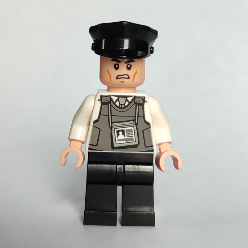 Lego Arkham Asylum Guard, Black Hat
