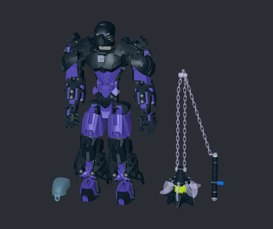 Lego Dar'ven, Zealous Toa of Gravity