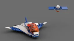 60224 - Satellite Service Mission - Ice Planet Color Scheme