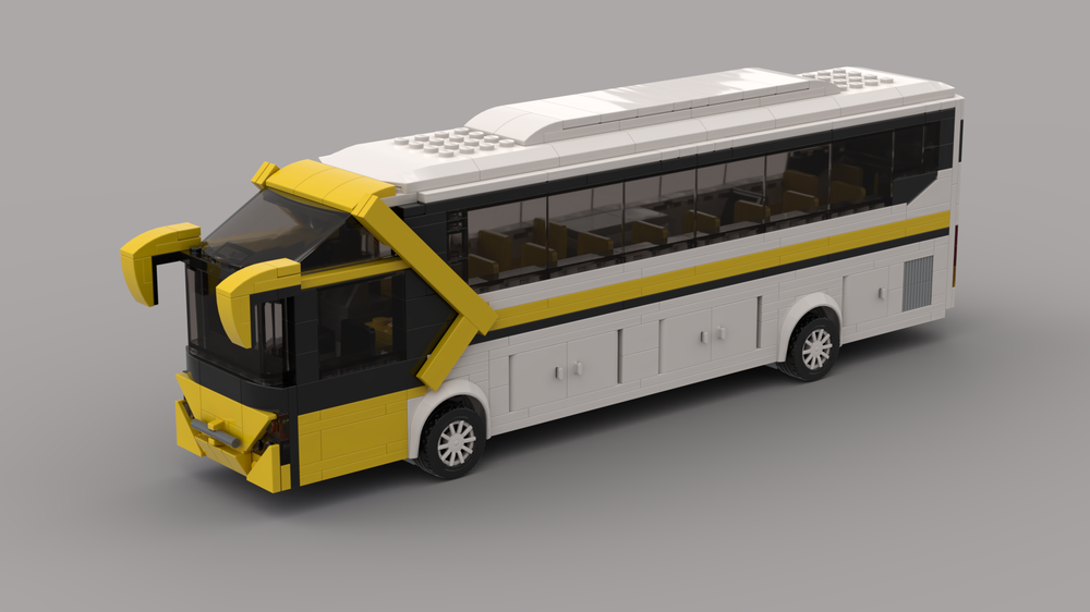 Lego Coach Bus - 03 - Higer KLQ6122
