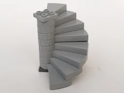 Stairs Spiral Steps 8 with Support