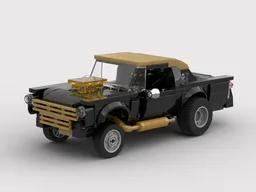 1955 Chevrolet Bel Air Gasser - "Blasphemi" - 8 stud wide