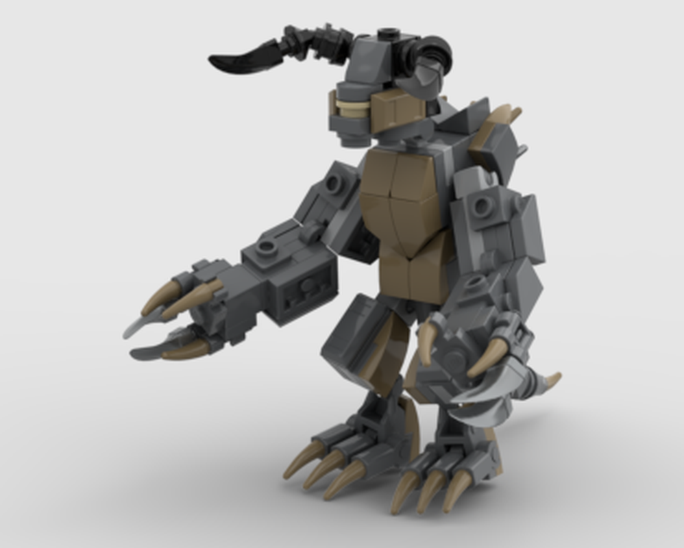 Lego Fallout DeathClaw (TV Show)