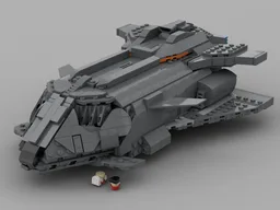 1:250 scale elite dangerous Federal gunship