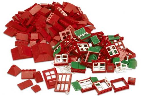 Lego Doors Windows and Roof Tiles