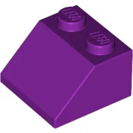 Brick Sloped 45° 2 x 2 / Light Purple