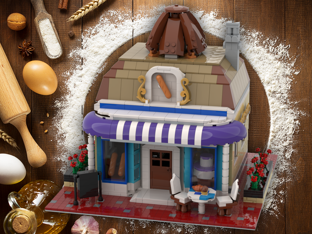 Lego Modular Bakery Shop