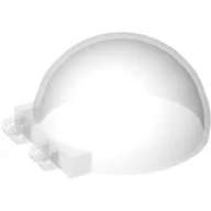 Windscreen 6 x 6 x 3 Canopy Half Sphere with Dual 2 Fingers / Trans-Clear