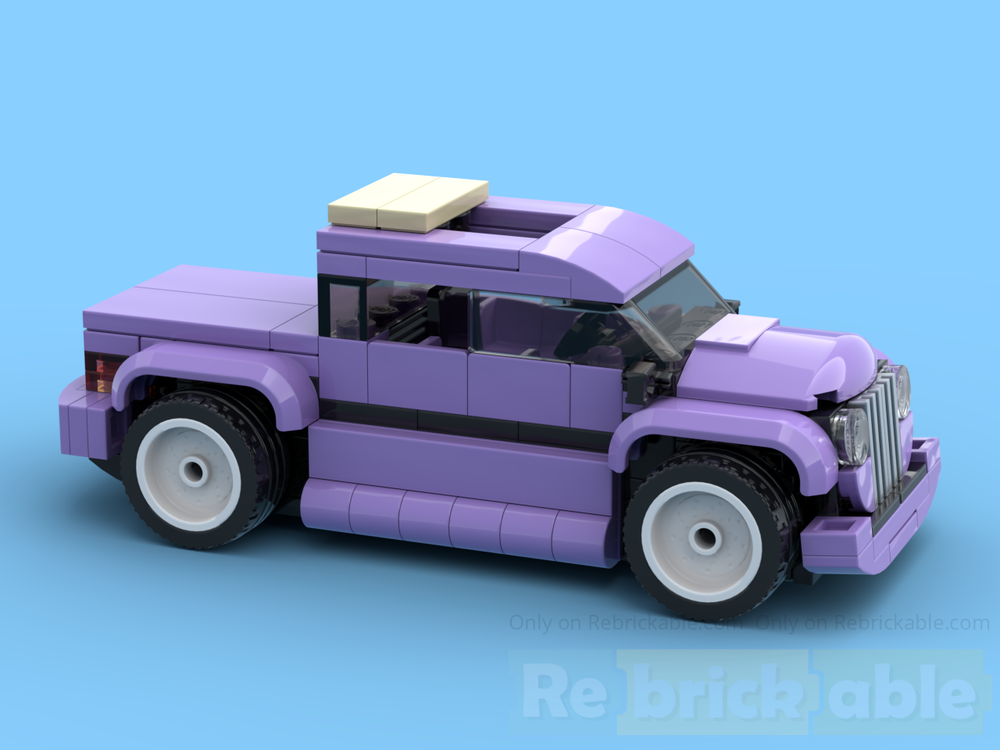 Lego Carol, lavender version