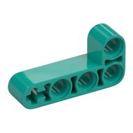 Lego Technic Beam 2 x 4 L-Shape Thick / Dark Turquoise