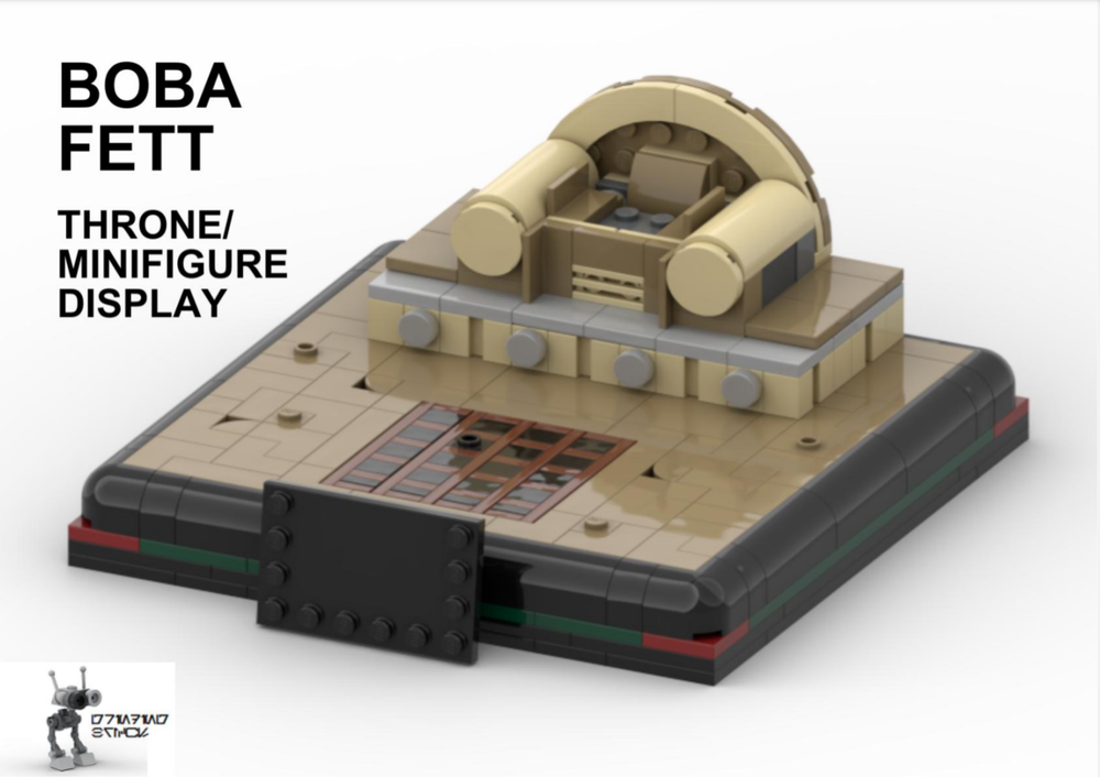 Lego Boba Fett Throne Display