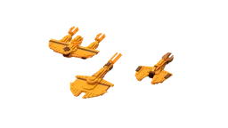 Cardassian Small Ships Pack 1, Smooth Edition