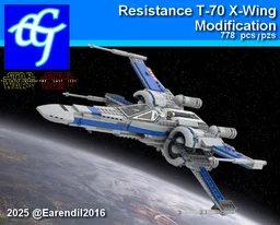 Resistance T-70 Starfighter Mod