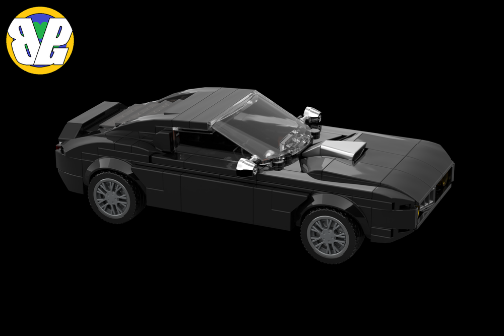 Lego 69' Ford Mustang (Shelby GT500) customized MOC