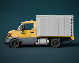 Mini Delivery Truck - Modular Cargo Bed