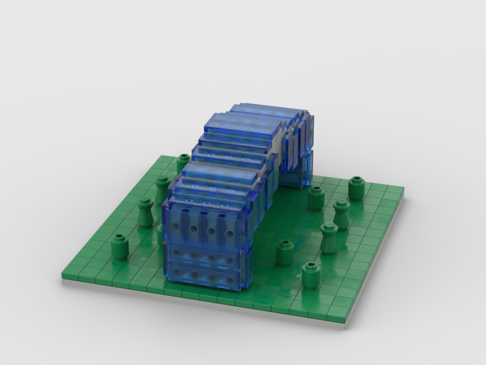 Lego Curved skyscraper