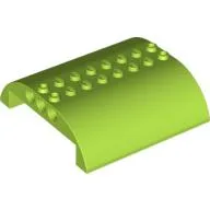 Brick Curved 8 x 8 x 2 Double / Lime